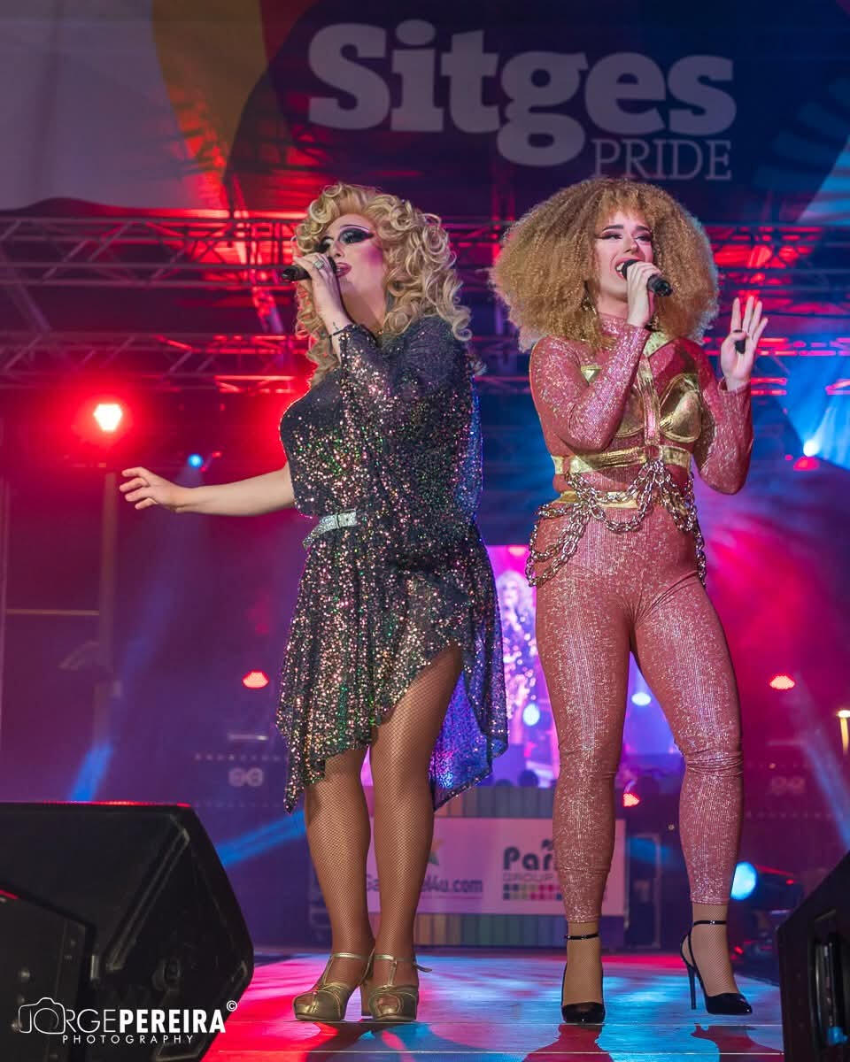 Pop actual y voz en directo de Miss Mars drag queen española